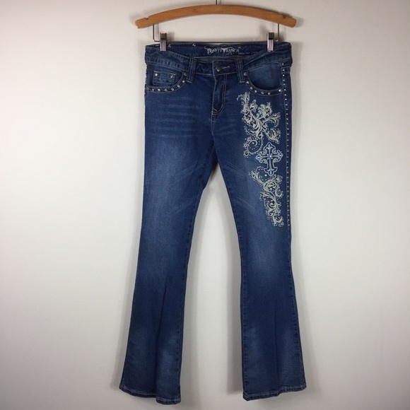 Montana West Jeans Trinity Ranch Embellished Jeans Boot Cut Poshmark